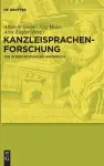 Kanzleisprachenforschung cover