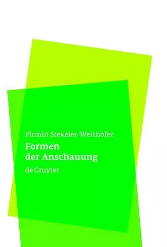 Formen der Anschauung cover