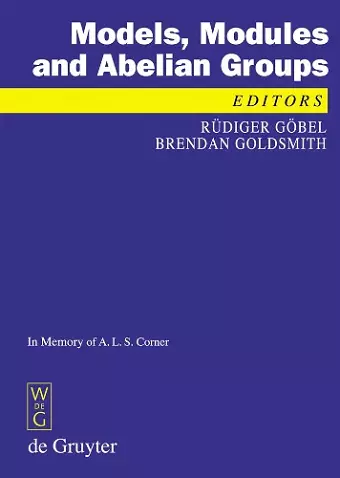 Models, Modules and Abelian Groups cover