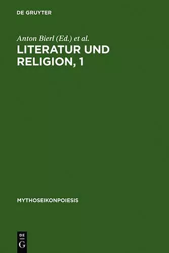 Literatur und Religion, 1 cover