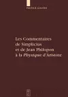 Les Commentaires de Simplicius et de Jean Philopon à la "Physique" d'Aristote cover