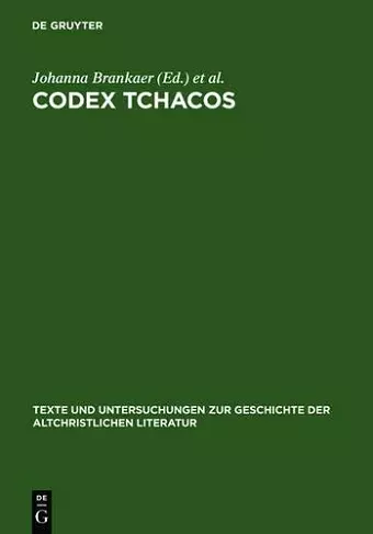 Codex Tchacos cover