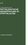 Ostmitteldeutsche Schreibsprachen Im Spatmittelalter cover