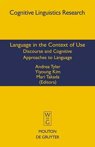 Language in the Context of Use cover