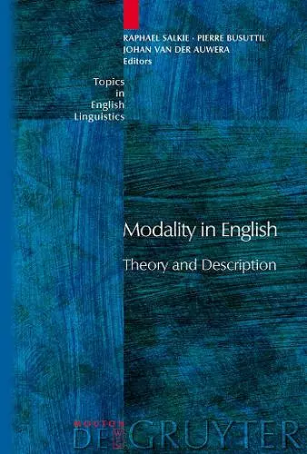 Modality in English cover