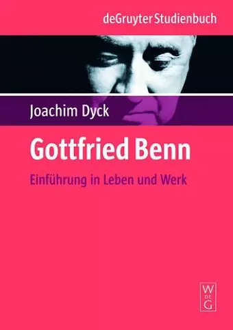 Gottfried Benn cover