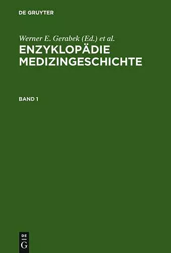 Enzyklopädie Medizingeschichte cover
