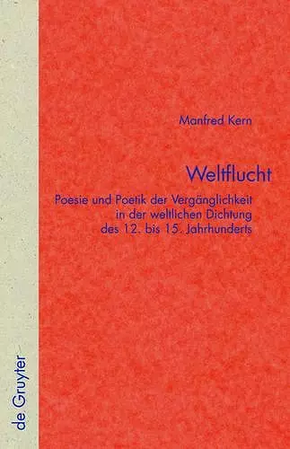 Weltflucht cover