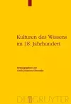 Kulturen des Wissens im 18. Jahrhundert cover