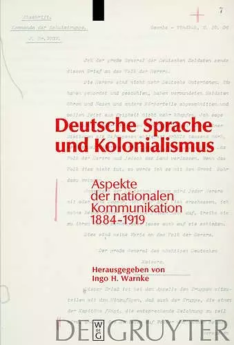 Deutsche Sprache und Kolonialismus cover