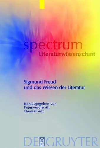 Sigmund Freud und das Wissen der Literatur cover