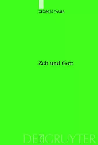 Zeit und Gott cover