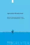 Agreement Restrictions cover