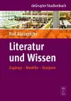 Literatur und Wissen cover