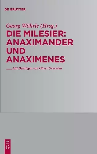 Anaximander und Anaximenes cover