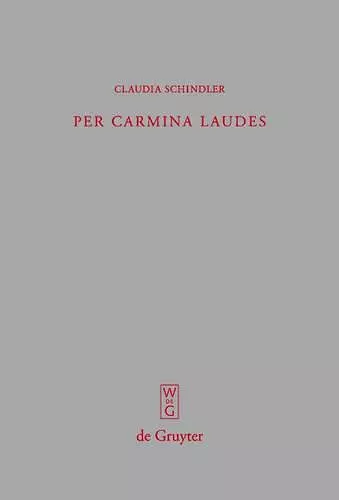 Per carmina laudes cover