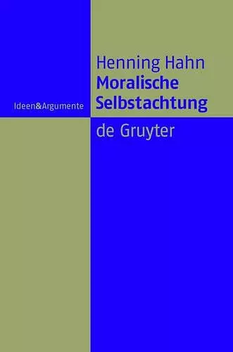 Moralische Selbstachtung cover