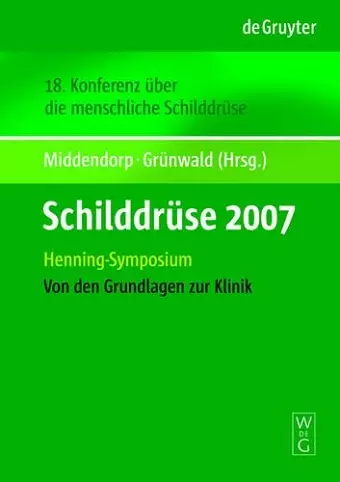 Schilddrüse 2007 cover