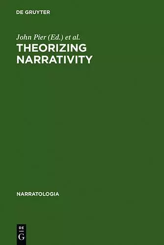 Theorizing Narrativity cover