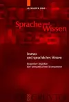 Frames und sprachliches Wissen cover