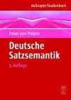 Deutsche Satzsemantik cover