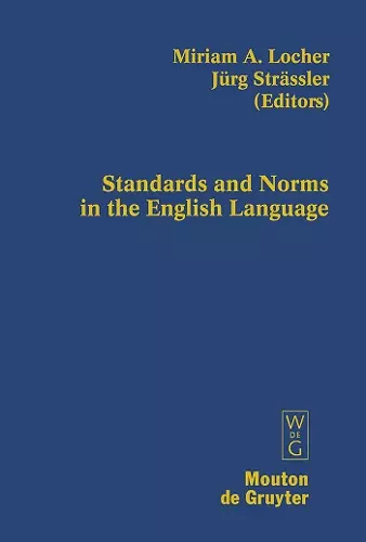 Standards and Norms in the English Language cover