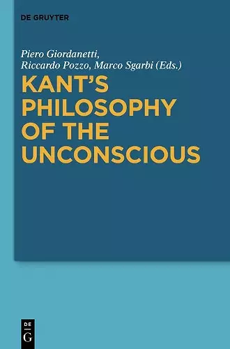 Kant's Philosophy of the Unconscious cover