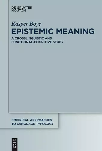 Epistemic Meaning cover