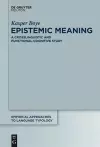 Epistemic Meaning cover