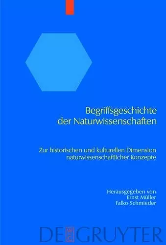 Begriffsgeschichte der Naturwissenschaften cover