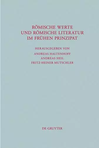 Römische Werte und römische Literatur im frühen Prinzipat cover