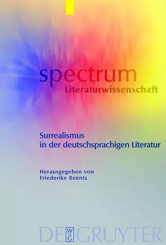 Surrealismus in der deutschsprachigen Literatur cover