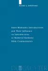 Inner-Midrashic Introductions and Their Influence on Introductions to Medieval Rabbinic Bible Commentaries cover