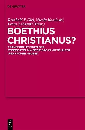 Boethius Christianus? cover