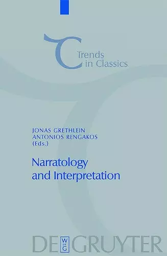 Narratology and Interpretation cover