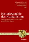 Historiographie des Humanismus cover