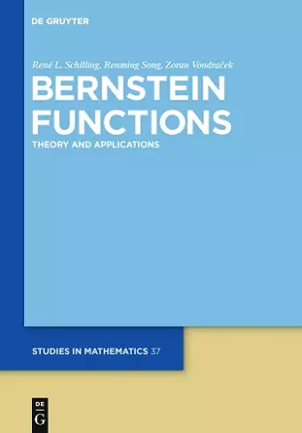 Bernstein Functions cover