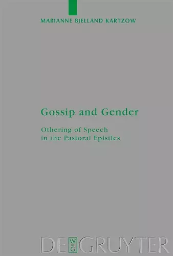 Gossip and Gender cover