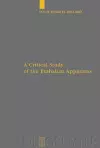 A Critical Study of the Euthalian Apparatus cover