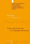 Form and Function in Language Research cover