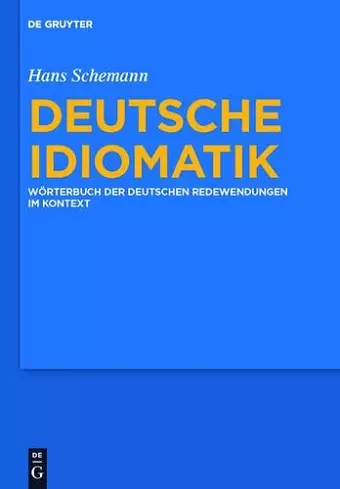 Deutsche Idiomatik cover