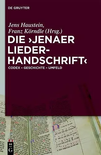 Die 'Jenaer Liederhandschrift' cover