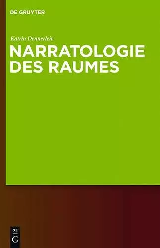 Narratologie des Raumes cover