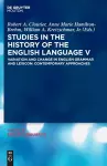 Studies in the History of the English Language V cover