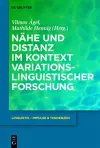 Nähe und Distanz im Kontext variationslinguistischer Forschung cover