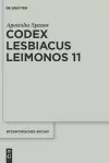 Codex Lesbiacus Leimonos 11 cover