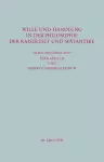 Wille und Handlung in der Philosophie der Kaiserzeit und Spätantike cover