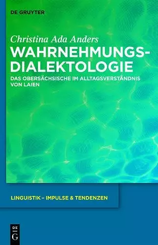 Wahrnehmungsdialektologie cover