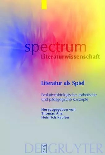 Literatur als Spiel cover