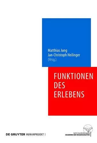 Funktionen des Erlebens cover